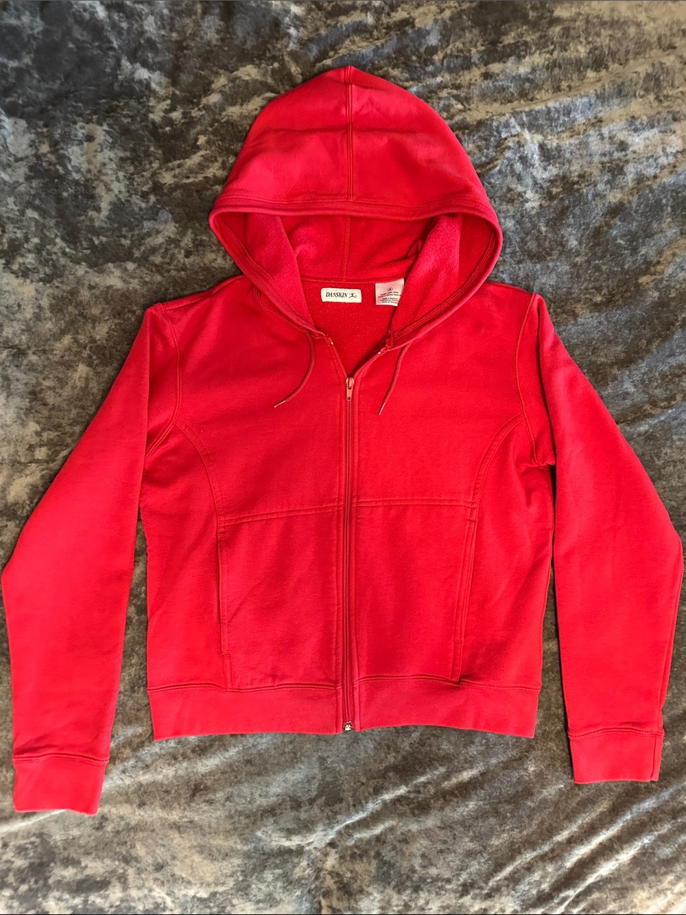 Danskin Red Zip Hoodie